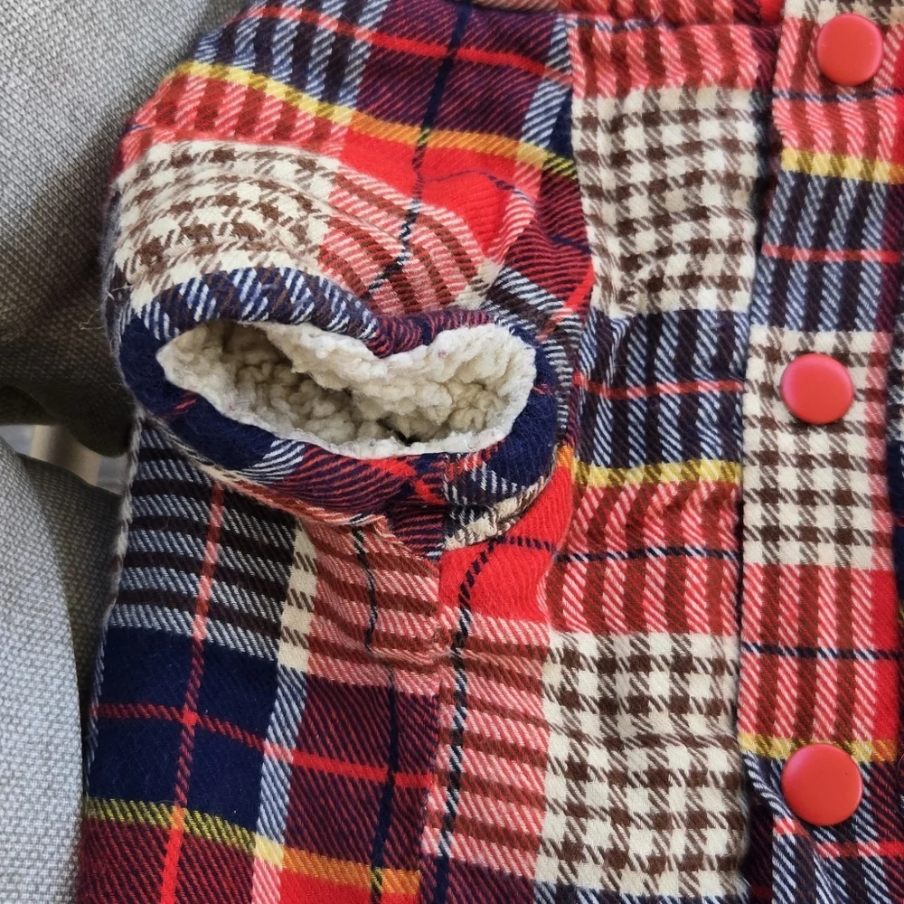 Aerie Offline Plaid Dog Sweater